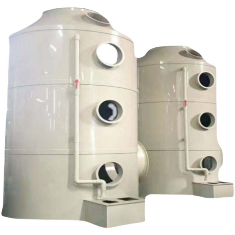 厂销厂促高档淋喷环塔废气处理淋保设备工业pEp碳钢水钢除尘洗品