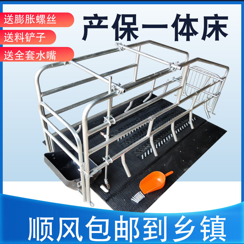 热销落地式母猪产床保育两用热镀锌猪用定位栏限位栏猪场养殖猪栏