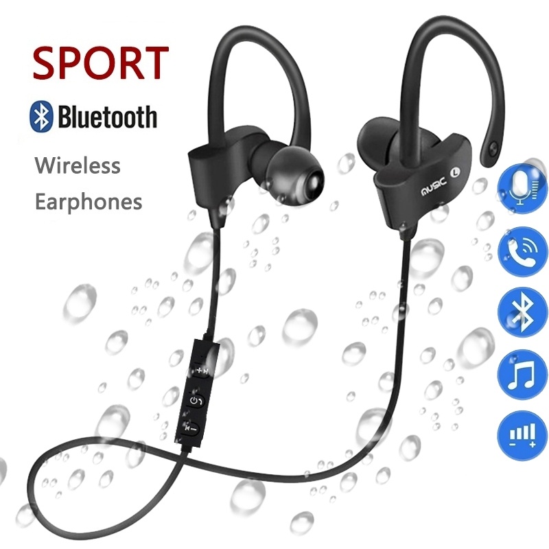推荐558 Wireless Bluetooth Earphones Earloop Headphones Fone