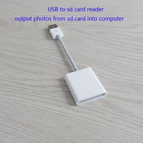 USB 2.0 to SD Card reader Camera Reader for Computer output