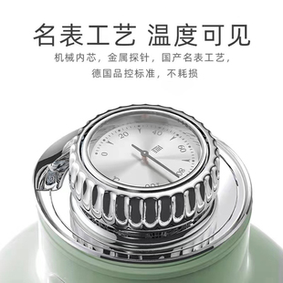 一原传家壶316不锈钢焖茶壶高档保温壶家用温显暖壶车载便携水杯