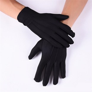 Pair Spandex Black Men Women White Summer 推荐 Glove Gloves