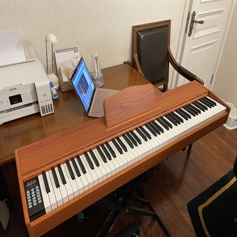 电钢琴88键重锤数码成人家用初学者学生幼师便携式电子钢琴