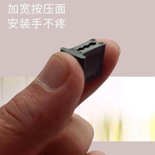 全新款葡萄避雨棚卡子大棚压膜卡固膜夹子二膜夹大棚压膜夹抗老化