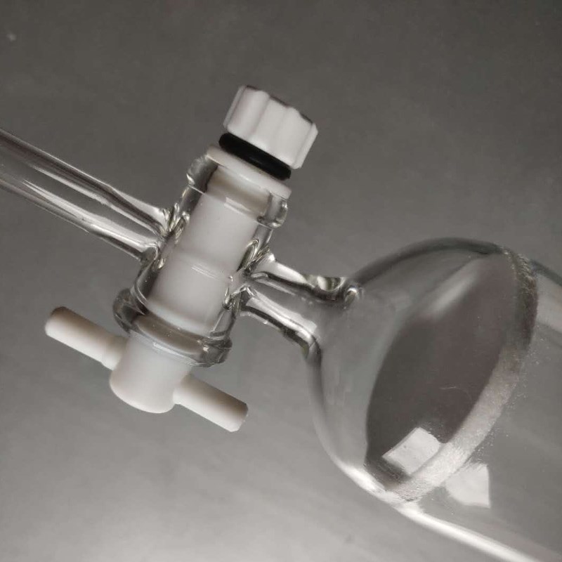 层析柱标准口玻璃砂芯/无砂芯四氟活塞 闪式过滤柱定制层析柱空柱