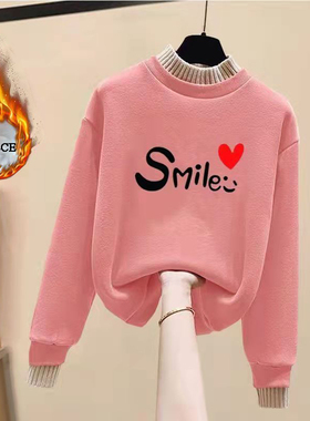 热销Girls Sweatshirts Winter Cute Printing Fleece Warm Turtl