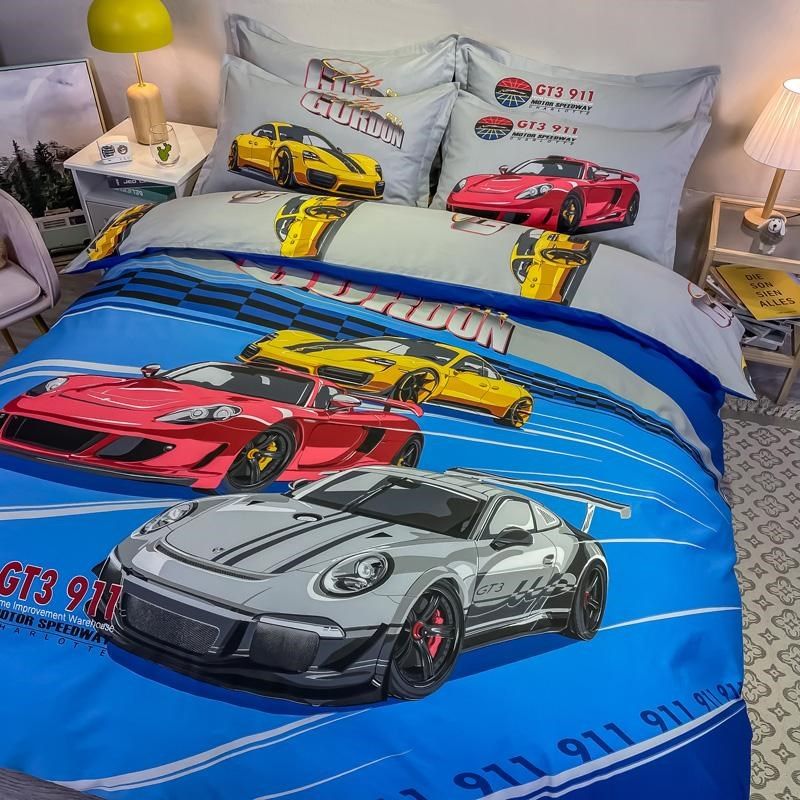 小汽车全棉四件套男孩床上用品中学生宿舍床单三件套儿童床笠,床上用品,床品套件/四件套/多件套,淘宝优惠券,粉丝福利购,淘宝优惠卷