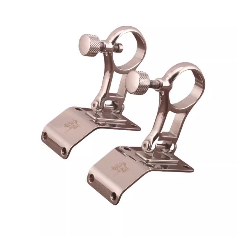 智钓者不锈钢钓箱伞架配件折叠多功能直角圆角防转动加厚抗风防丢