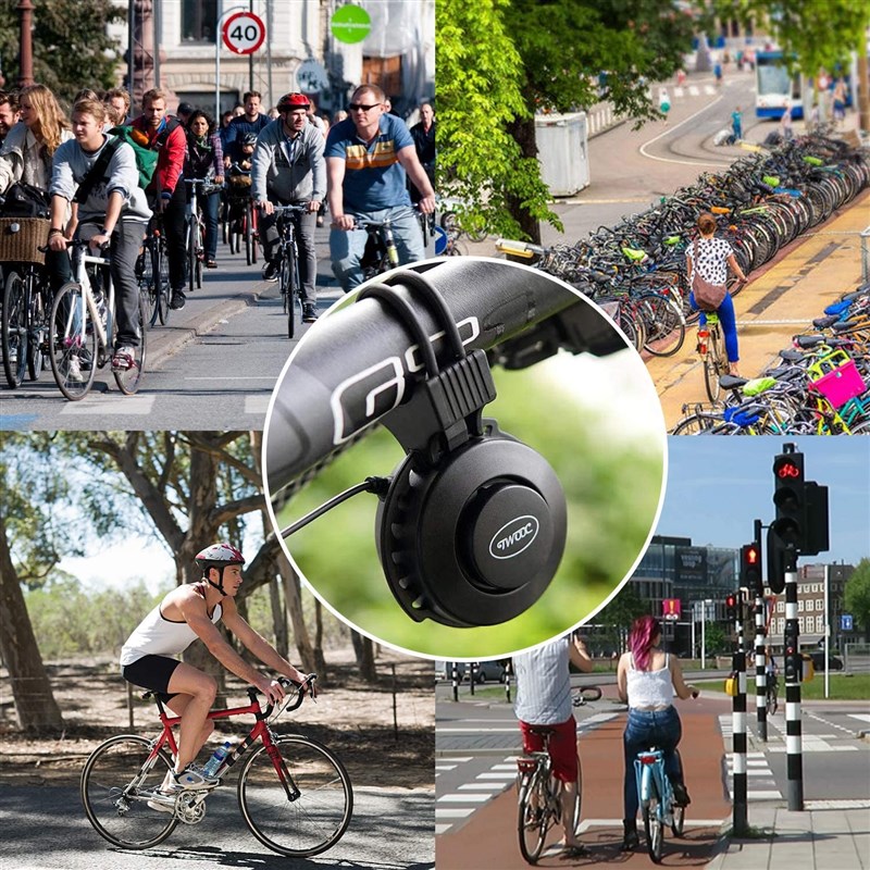 Bike Bell Charging Speaker USB Recharged Mini Electric Bike