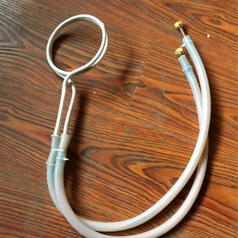 进口品质高频感应加热机感应圈定制高频软连接手持圈定制高频淬火