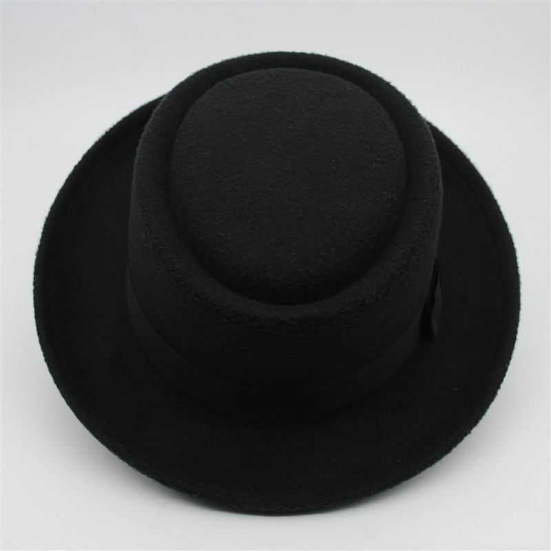 速发Breaking Bad Boat Brim Fedoras Hat Vintage Black Walter 服饰配件/皮带/帽子/围巾 帽子 原图主图