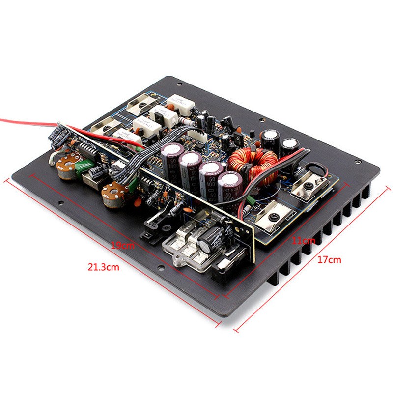 汽车音响单路功放车载功放1000W12V低音炮功放R板KL-180功放