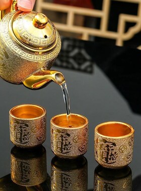 拜神酒杯贡杯供水的杯子酒杯上供摆供小酒杯佛前陶瓷酒杯茶壶酒壶