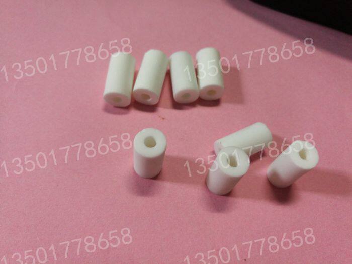 绝缘瓷珠3*8*15MM高温瓷珠高频陶瓷珠磁珠瓷柱耐温瓷珠陶瓷管