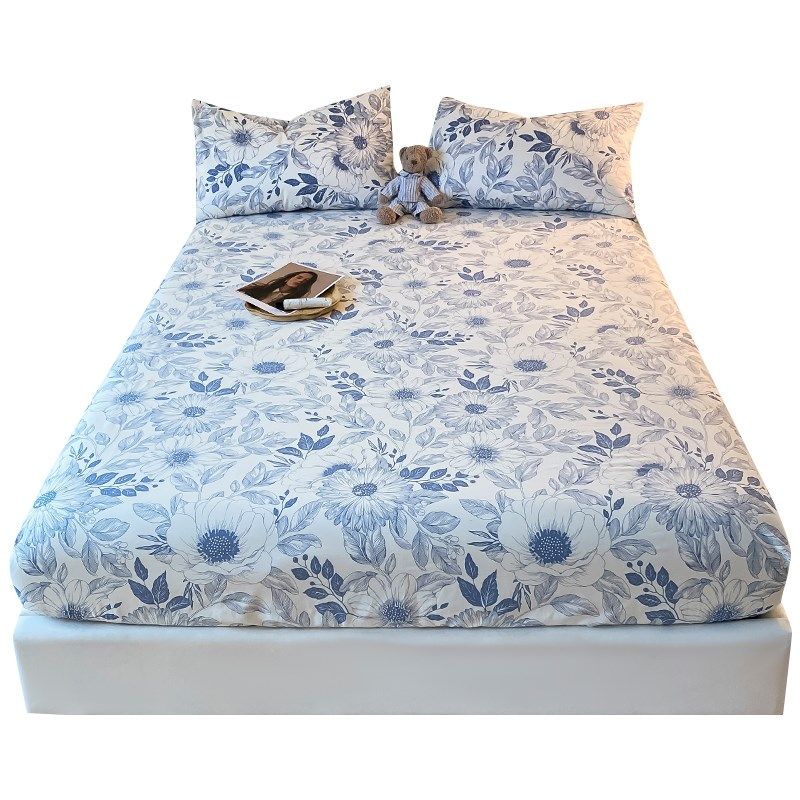 全棉床笠单件2024新款床单床罩三件套床垫保护罩防尘床套女孩,床上用品,床笠,淘宝优惠券,粉丝福利购,淘宝优惠卷