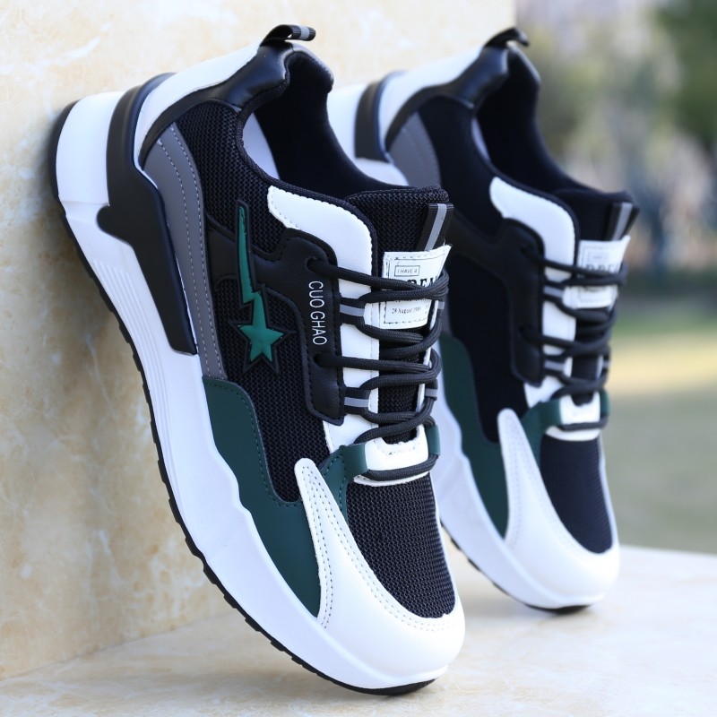 男鞋春季2023新款透气运动鞋网面休闲鞋子防滑防臭百搭男士跑步鞋,流行男鞋,时尚休闲鞋,淘宝优惠券,粉丝福利购,淘宝优惠卷