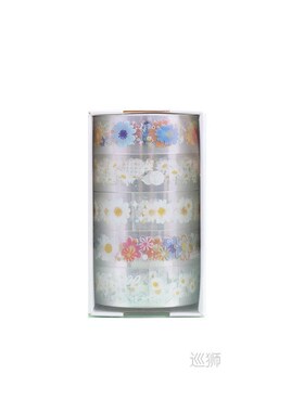 Washi Tape 5Pcs/Box Stickers Washitape School Supplies Stati