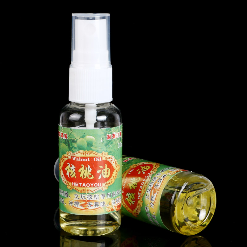 现货文玩核桃油保养上色油根雕金刚菩提核L桃橄榄手串盘珠养护油