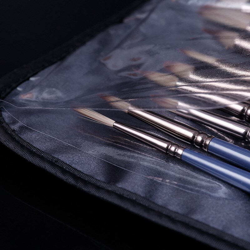 蒙玛特油画笔15支套装丙烯水粉笔刷子扇形排笔水彩颜料美术绘画笔