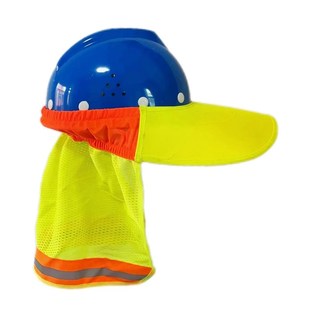 透气帽檐通用神 鸭舌款 安全帽遮阳帽男款 帽檐工地施工防晒帽檐夏季