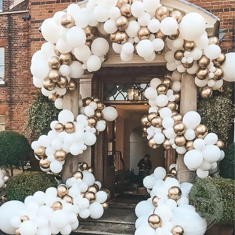 速发high brightness white balloon big wedding decoration bal