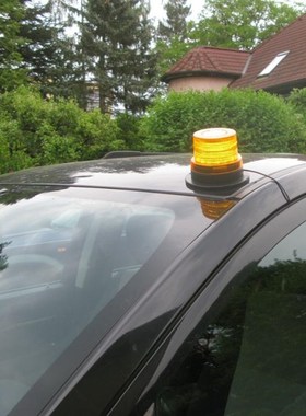 Red Yellow Blue LED Car roof Strobe Light Beacon Flashing Wa