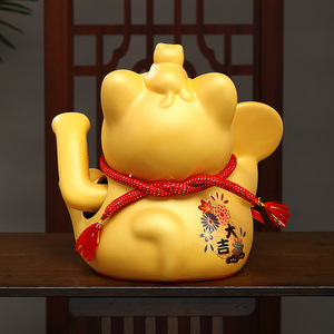 现货招财猫摆件自动摇手发财猫生意人店铺收银柜台客厅装饰品开业