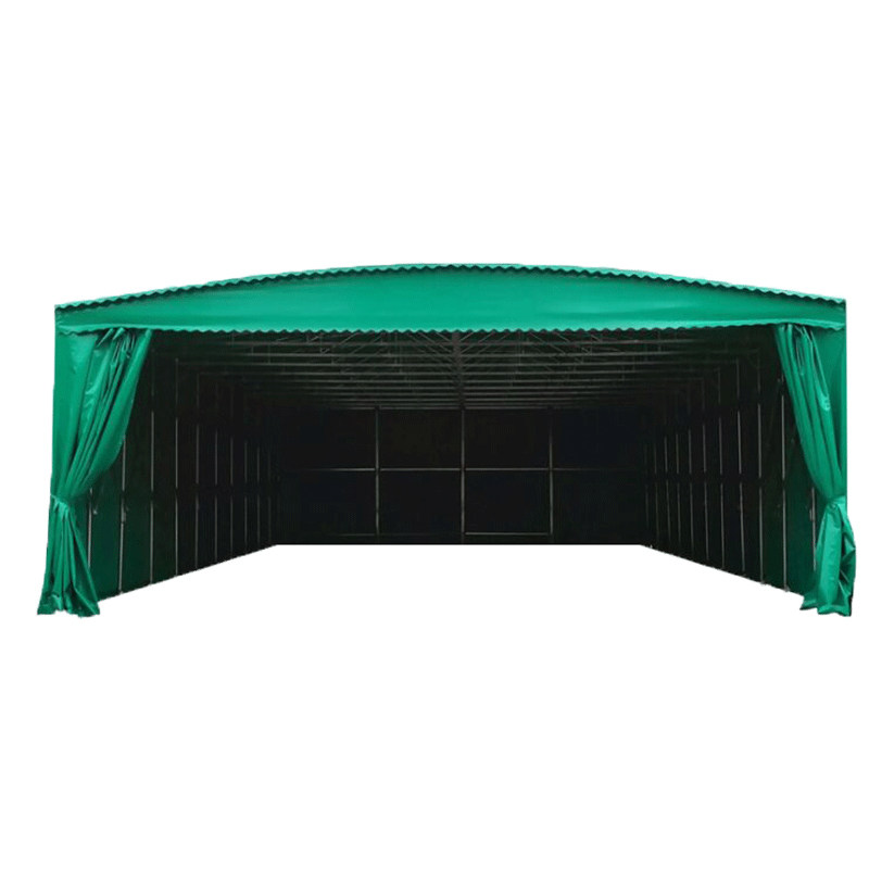 上海移动推拉棚伸缩雨棚大型遮阳棚活动帐篷户外可定制遮阳篷雨篷