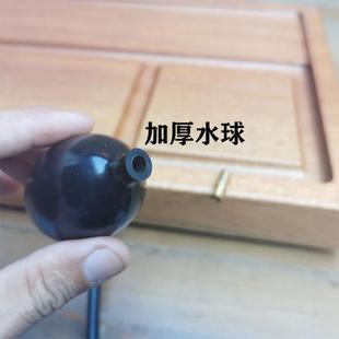 茶盘排水管带吸水球功夫茶具配件茶台几下漏水管硅胶软管进零配