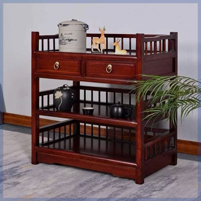 新中式茶水柜茶柜实木茶叶柜客厅茶桌储物柜茶台侧边柜小型置物架,住宅家具,红木餐边柜,淘宝优惠券,粉丝福利购,淘宝优惠卷