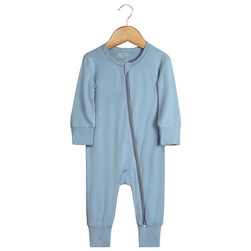 小众高货2024 Newborn Baby Bamboo Fiber Romper Solid Breathab