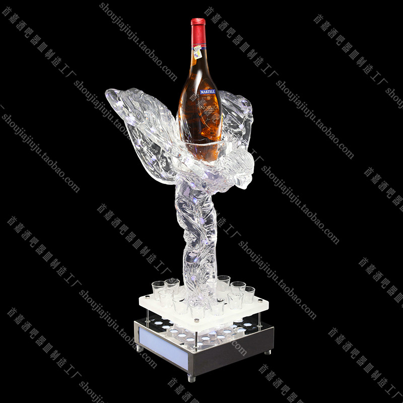 酒吧夜场香槟洗手盆黑桃A洗脚冲酒土豪消费湿身酒金盆洗手道具