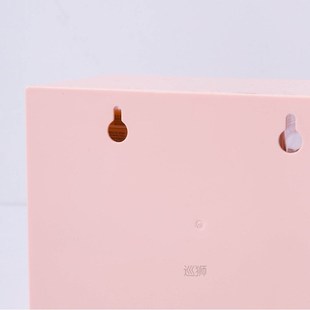 MINKYS Grid Desktop Organizer Drawer Pink White Kawaii ABS