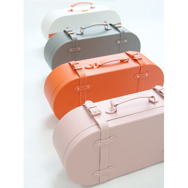 OF9D皮质商务礼品空盒情人节礼物红酒包装收P纳伴娘伴郎回礼手提