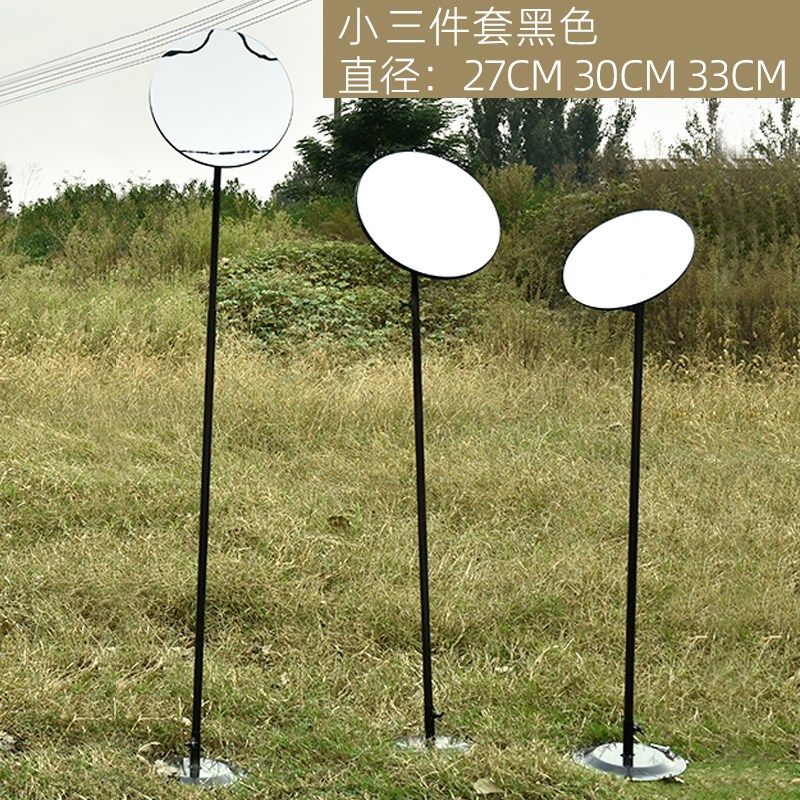 婚庆圆形新款镜面路引户外婚礼堂打卡生日舞台拍照装饰道具氛围感,节庆用品/礼品,路引,淘宝优惠券,粉丝福利购,淘宝优惠卷