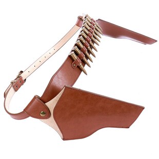 Halloween Cosplay Cowboy Hunter Costume Accessories Leather