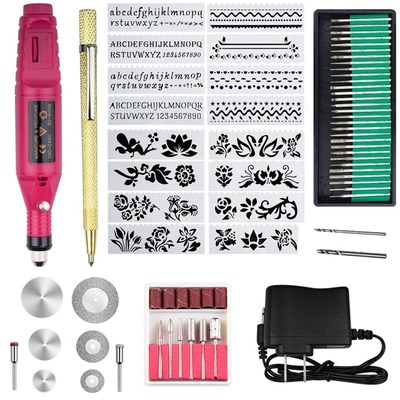 70-Piece Engraving Tool Kit, Multi-Function Electric Engrave