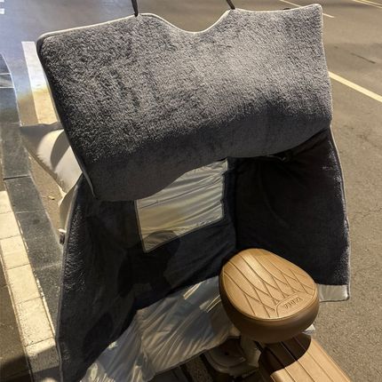 hellokitty电动车挡风被女冬季加绒加厚电瓶车摩托车防水保暖御寒