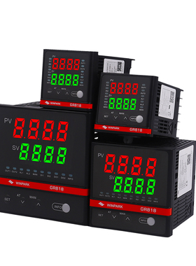 流州汇邦GR818智能数显温控仪pid调节多段控制485通电信常采集