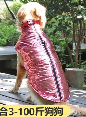 大狗狗衣服冬f装中型犬大型犬金毛拉布拉多阿拉斯加狗棉衣保暖冬