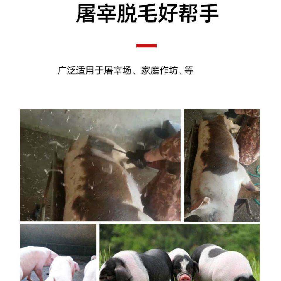 刮猪毛刨子电动屠宰专用杀猪打毛机神器电动去刮退猪毛刮刀设备