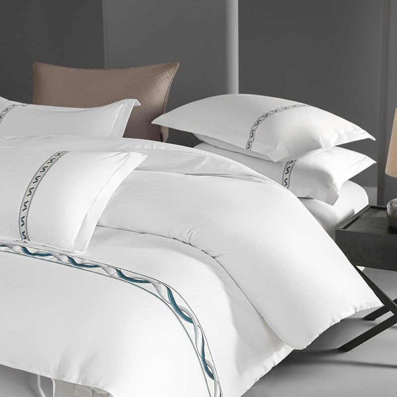 酒店床品四件套宾馆床上用品民宿布草纯白色被套床单床笠被子定制,床上用品,酒店床品套件,淘宝优惠券,粉丝福利购,淘宝优惠卷