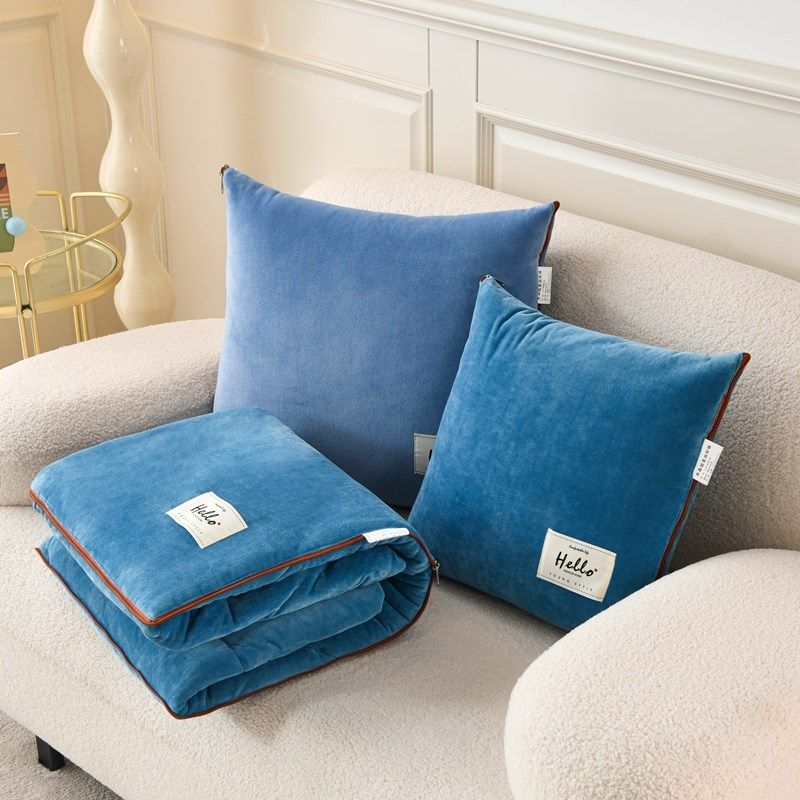 加厚抱枕被子两用水晶绒汽车沙发靠垫枕头被办公室折叠空调被午睡,居家布艺,抱枕被,淘宝优惠券,粉丝福利购,淘宝优惠卷