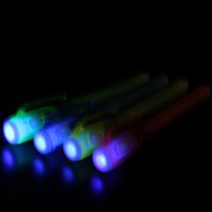 Invisible Ink Pen Creative UV Light Funny Marker Pen For Ki