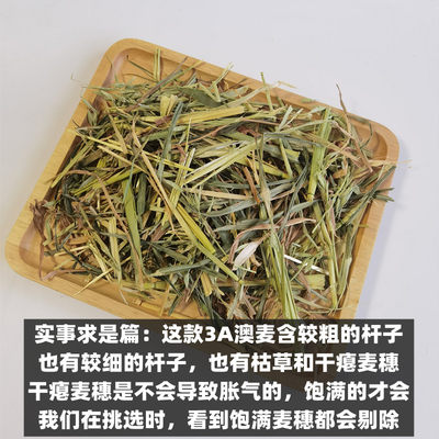 速发3A黄金澳麦草进口澳洲黄金燕麦草草段兔子龙猫豚鼠兔饲料干草