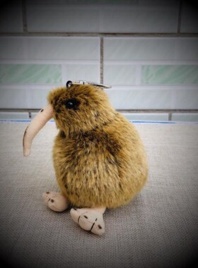 28cm New Zealand Kiwi Bird Plush Toys Brown Kiwi Stuffed Do