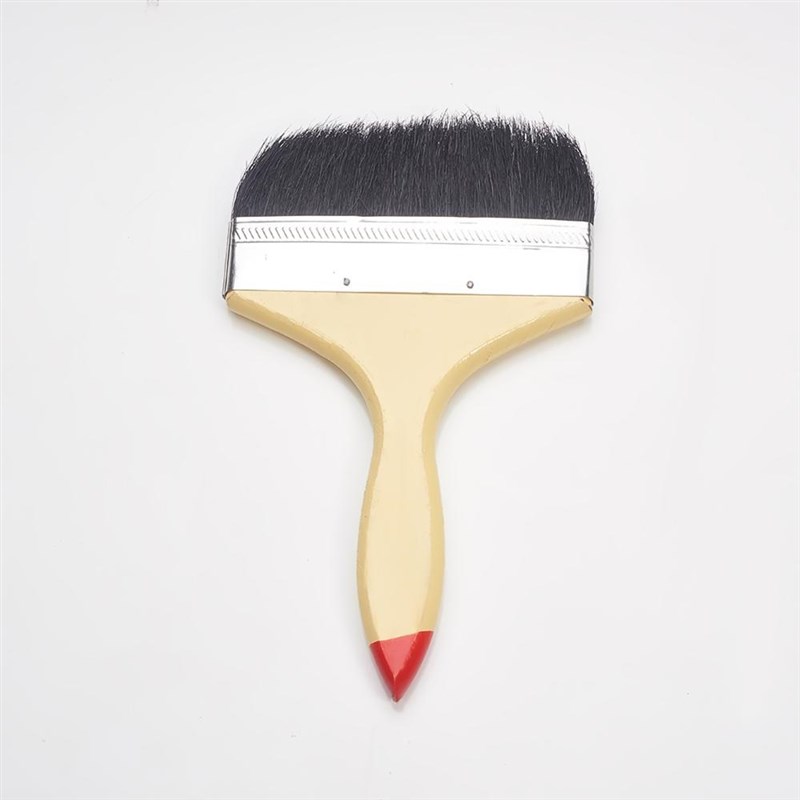 Utoolmart Hot Black Pig Hair Brush Paint Brush 5-inch Wooden 鲜花速递/花卉仿真/绿植园艺 花艺材料 原图主图