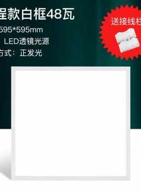 厂销新品b集成吊顶led格板灯天花铝扣板灯厨房卫生间走U工嵌入式