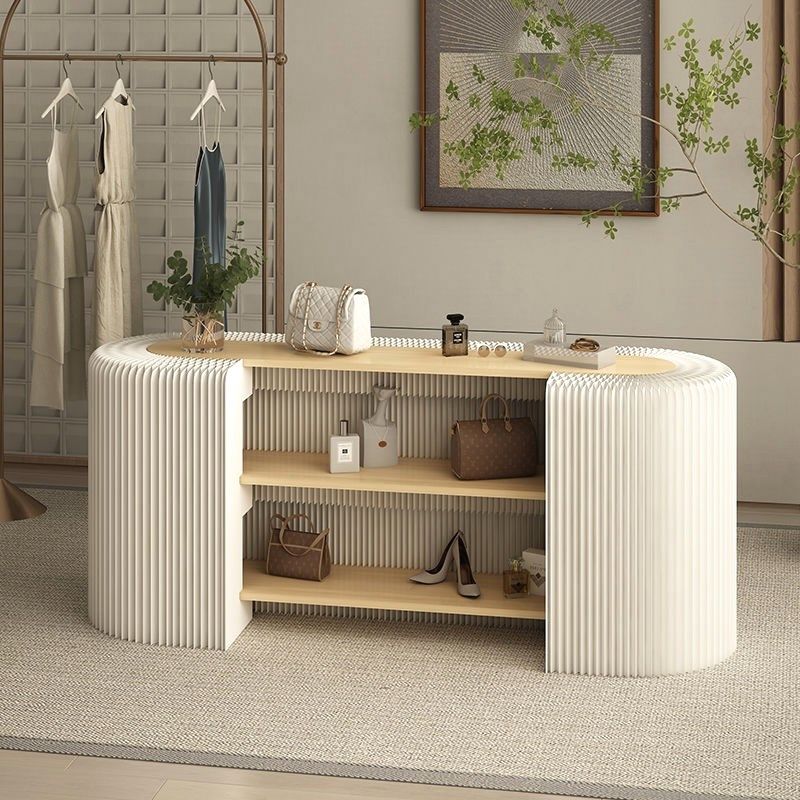 折叠纸吧台桌简约多层置物柜隔断小吧台可折叠前台桌多层置物架,商业/办公家具,中岛/流水台,淘宝优惠券,粉丝福利购,淘宝优惠卷