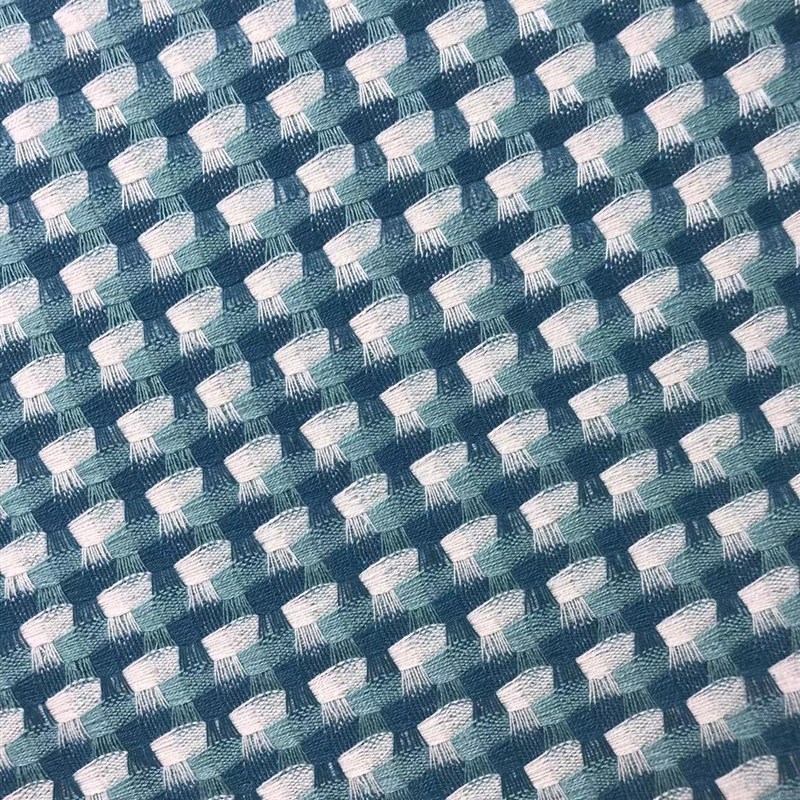 高档加厚提花抱枕花包面料千鸟格服装鞋帽箱包Q格子棉麻布沙发布